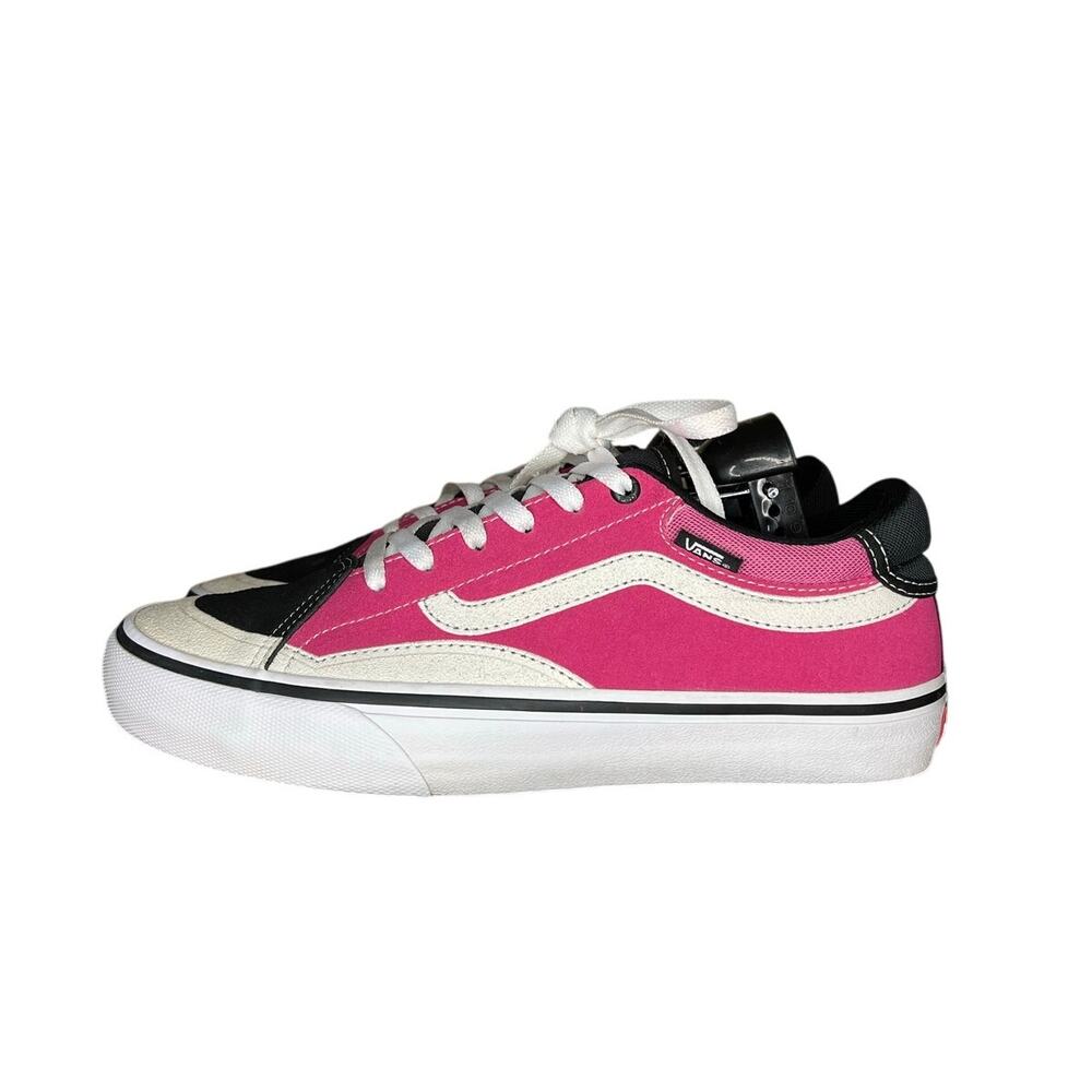 Vans Pink and Black Athletic Sneakers